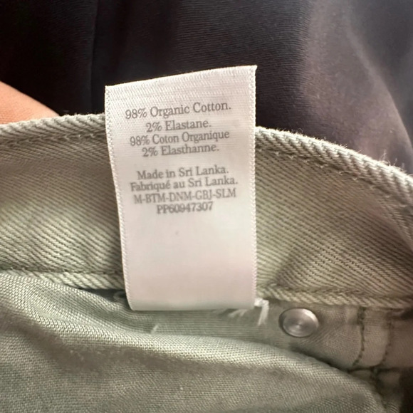 Everlane The Slim Jean Fit Sage Green Size 40x30 - Picture 3 of 8